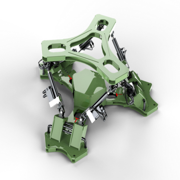 6dof motion platform is used for professional racing training